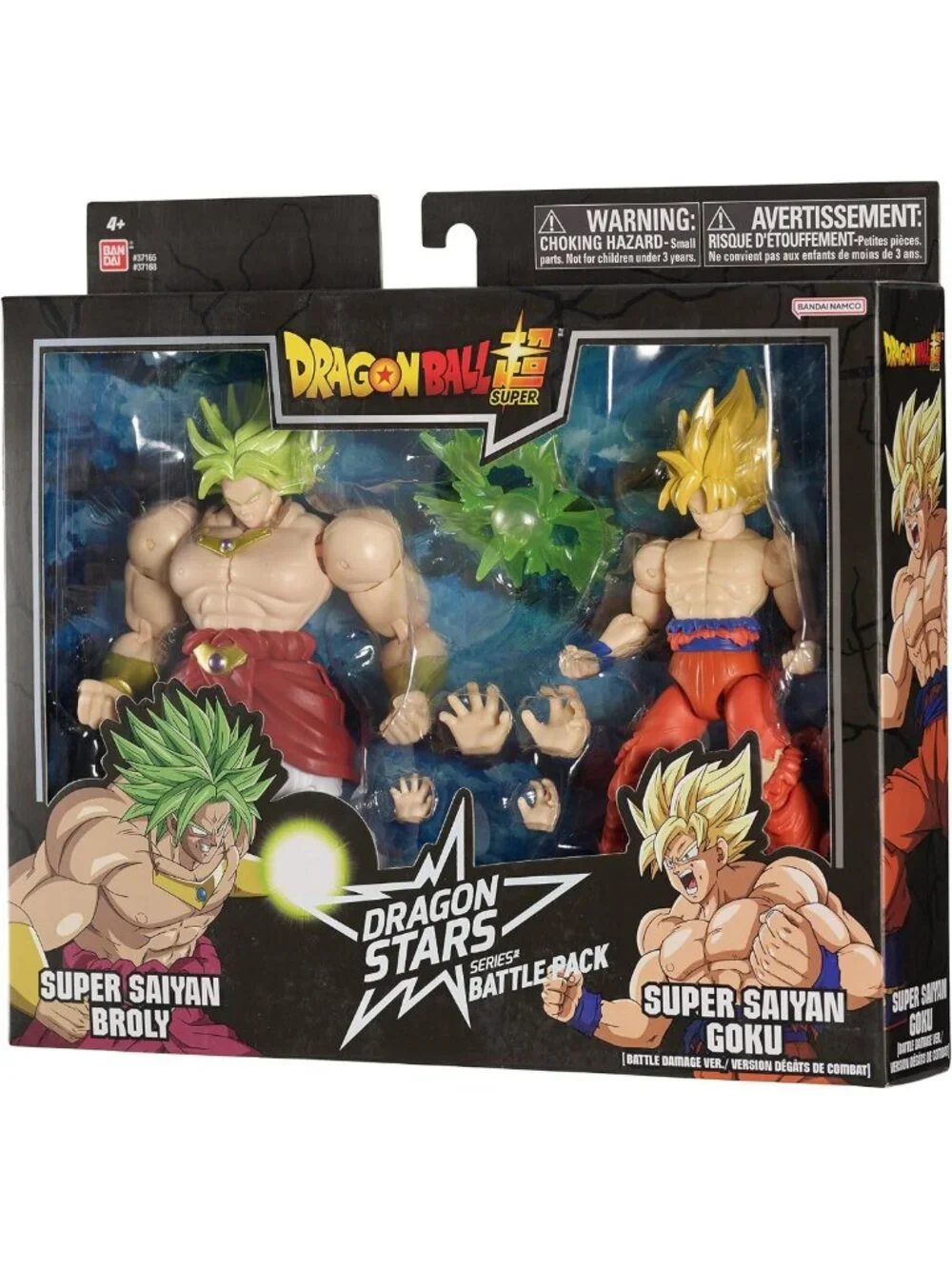 Super Saiyan Goku vs Broly Battle Pack Action Figures - Dragon Ball Super
